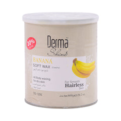 DERMA SHINE BANANA SOFT WAX JAR 800GM Default Title - MamasJan skincare