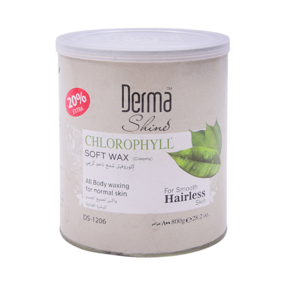 DERMA SHINE CHLOROPHYLL SOFT WAX JAR 800GM Default Title - MamasJan skincare