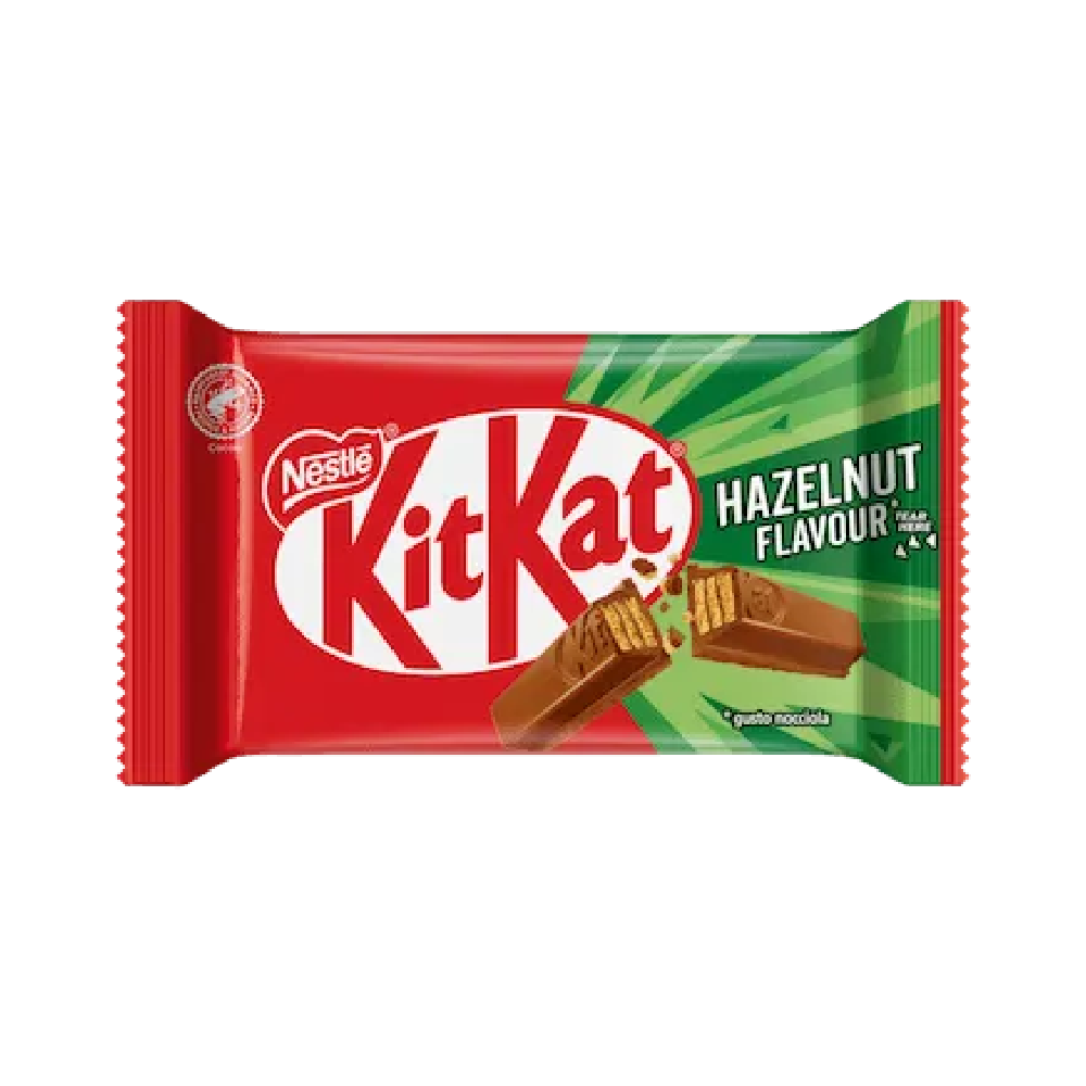 KITKAT 4 FINGER CHOCOLATE HAZELNUT 41.5 GM Default Title - MamasJan Grocery Food