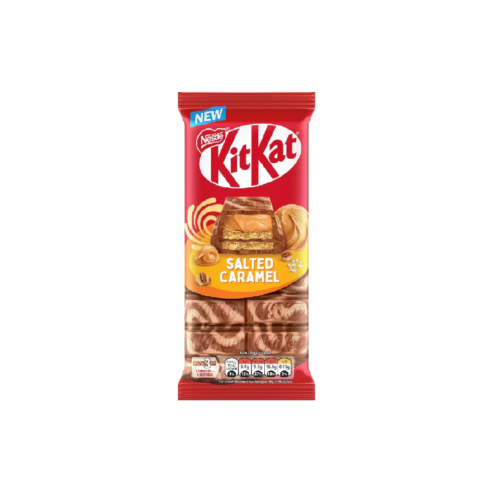 KIT KAT SALTED CARAMEL BAR 100G Default Title - MamasJan Grocery Food