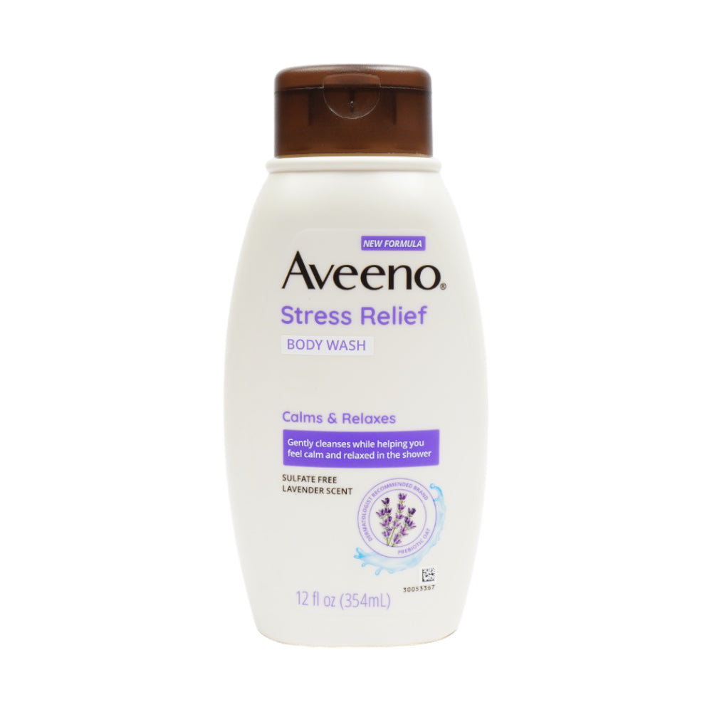 AVEENO BODY WASH STRESS RELIEF WITH LAVENDER 354 ML Default Title - MamasJan Grocery Nonfood