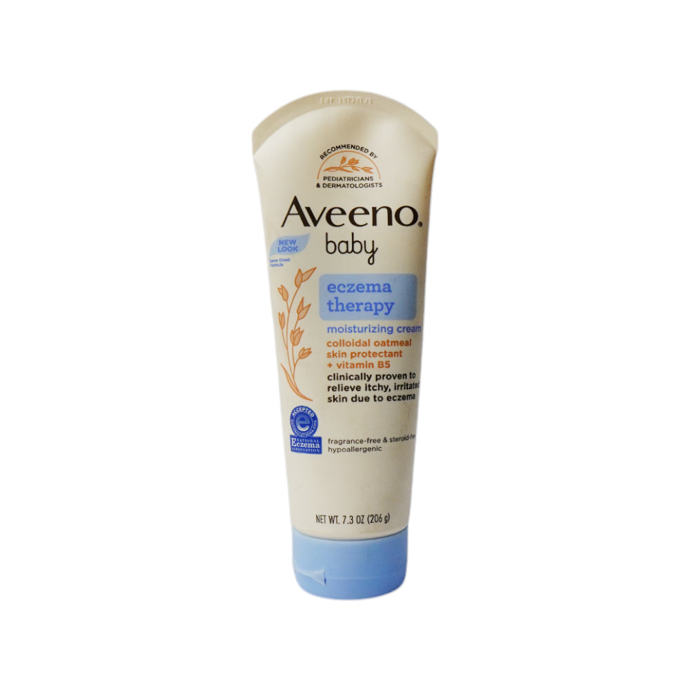 AVEENO BABY CREAM ECZEMA THERAPY MOISTURIZING 206 ML Default Title - MamasJan Grocery Nonfood