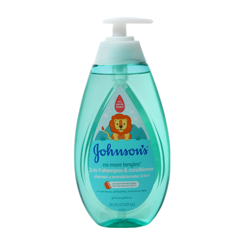 JOHNSONS BABY SHAMPOO & CONDITIONER NO TANGLES 600 ML Default Title - MamasJan Grocery Nonfood