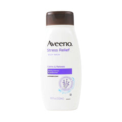 AVEENO BODY WASH STRESS RELIEF LAVENDER SCENTED 532 ML Default Title - MamasJan Grocery Nonfood