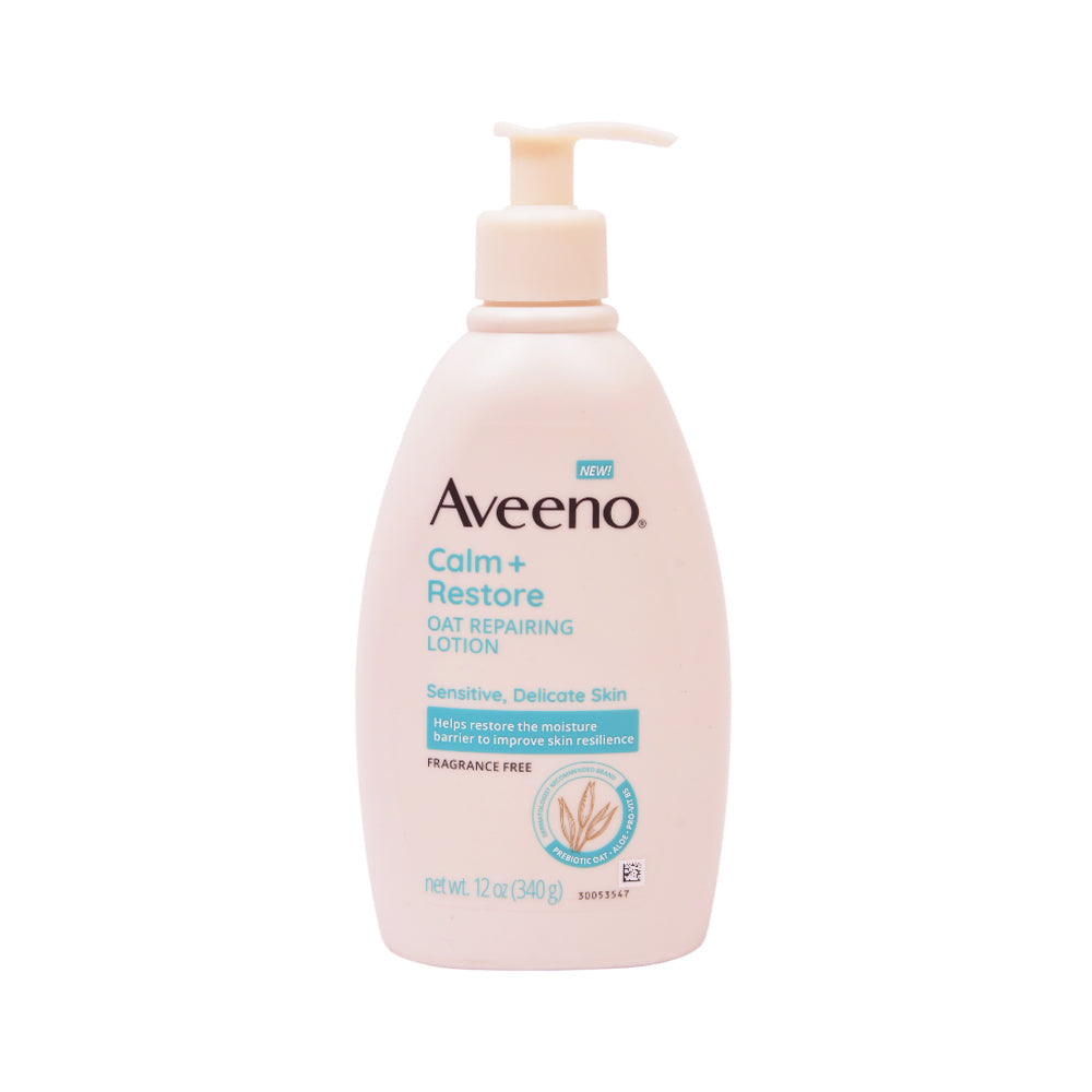 AVEENO LOTION CALM+RESTORE OAT RAPAIRING 340 GM Default Title - MamasJan skincare