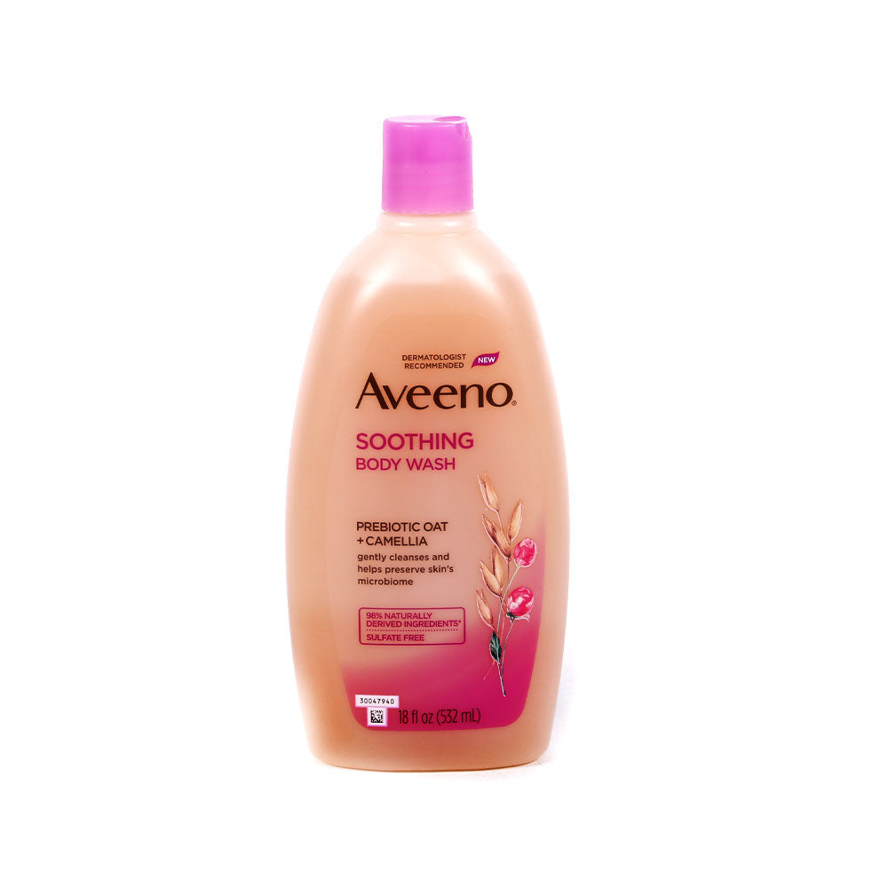 AVEENO BODY WASH PREBIOTIC OAT+CAMELLIA 532 ML Default Title - MamasJan Grocery Nonfood