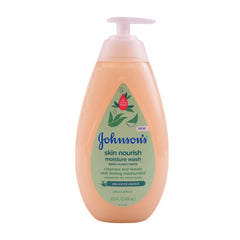 JOHNSONS BABY WASH MOISTURE ALOE SCENT & VITAMIN E 600 ML Default Title - MamasJan Grocery Nonfood