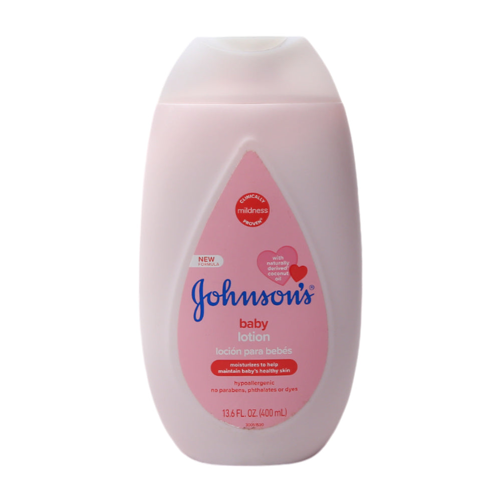 JOHNSONS BABY LOTION 400 ML Default Title - MamasJan Grocery Nonfood