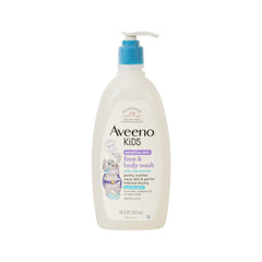 AVEENO KIDS FACE & BODY WASH HYPOALLERGENIC 532 ML Default Title - MamasJan Grocery Nonfood