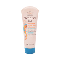 AVEENO KIDS FACE & BODY GEL CREAM FOR SESITIVE SKIN 227 GM Default Title - MamasJan Grocery Nonfood
