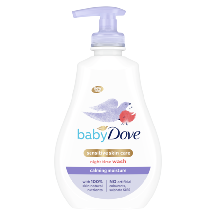 Dove Baby Wash Calming Moisture Night Time 400Ml