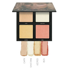 HUDA BEAUTY 3D HIGH LIGHTER PALETTE PINK SANDS EDITION PC Default Title - MamasJan Makeup