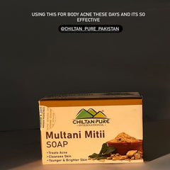 Multani Mitti Soap - Improve complexion, Oil Absorption, Improves Skin Tone