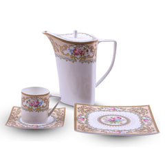 TEA SET BONE CHINA 24PC 2001KI Default Title - MamasJan Crockery
