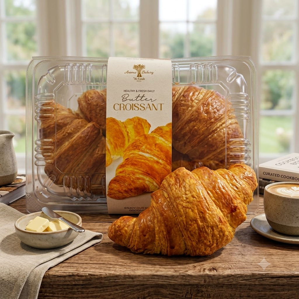 AROMA BUTTER CROISSANT 4 PCS Default Title - MamasJan Grocery
