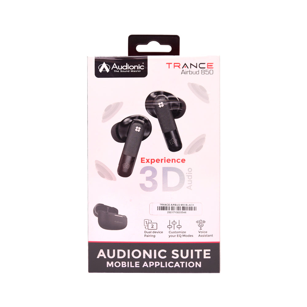 ZERO TRANCE AIRBUD 850 OBSIDIAN BLACK Default Title - MamasJan Gift counter
