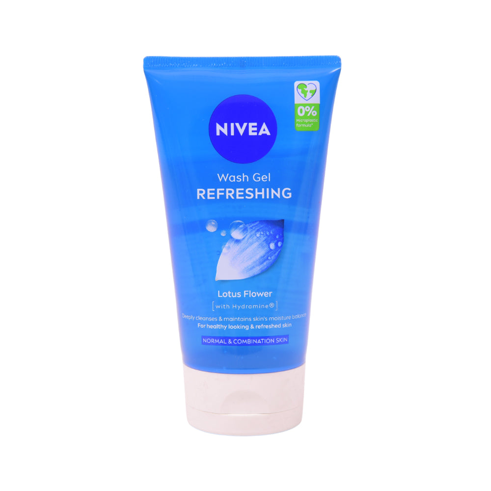 NIVEA FACIAL WASH GEL REFRESHI NG 150 ML Default Title - MamasJan skincare