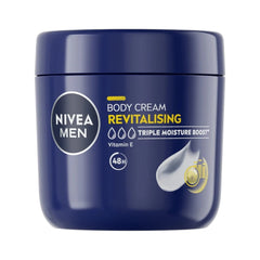 NIVEA MEN BODY CREAM REVITALISING NORMAL SKIN 400 ML Default Title - MamasJan skincare