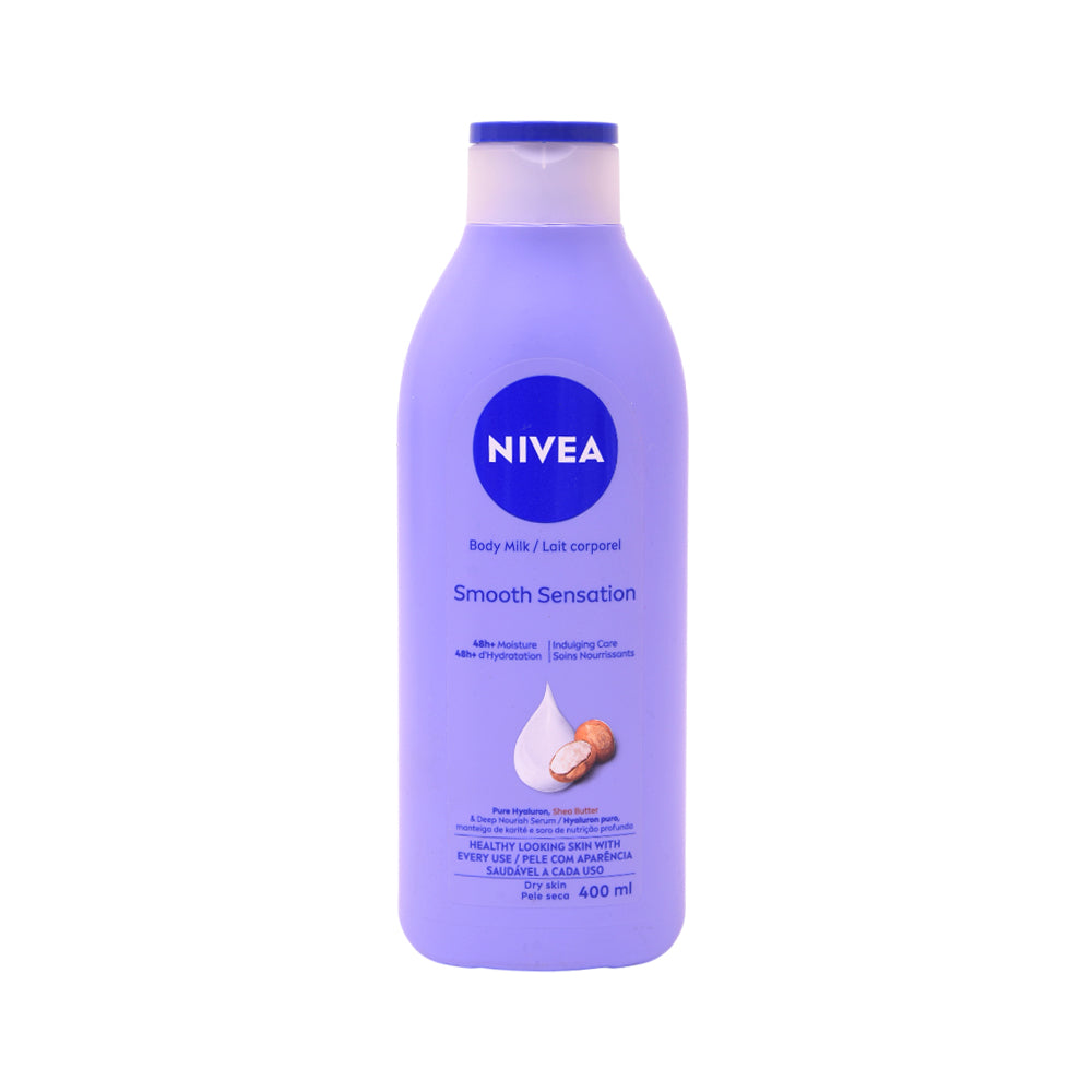 NIVEA BODY LOTION SHEA SMOOTH 48H 400 ML Default Title - MamasJan skincare