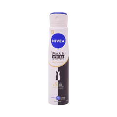 NIVEA DEODORANT BLACK & WHITE INVISIBLE SILKY SMOOTH 250 ML Default Title - MamasJan perfumes