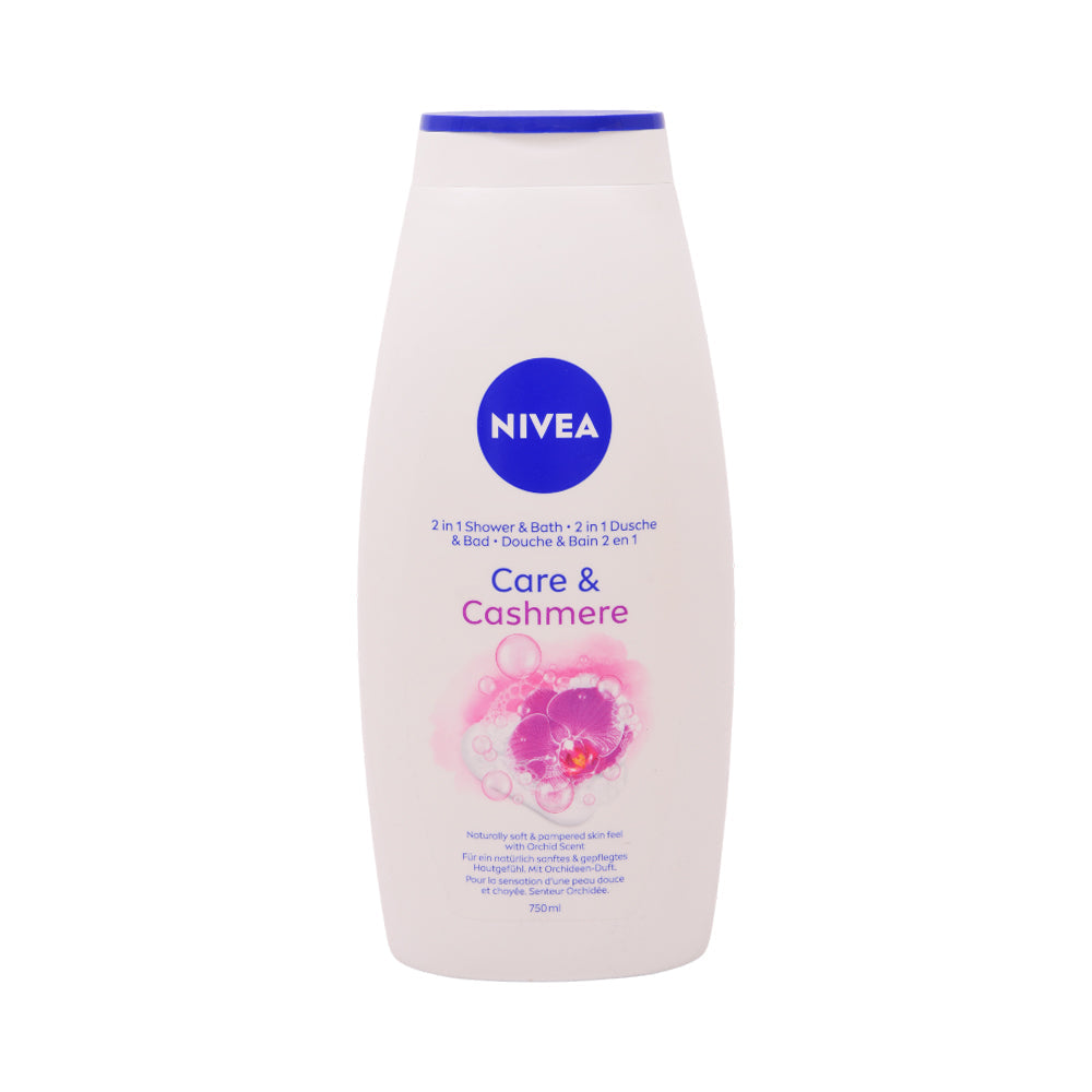 NIVEA SHOWER & BATH GEL CARE & CASHMERE 750 ML Default Title - MamasJan skincare