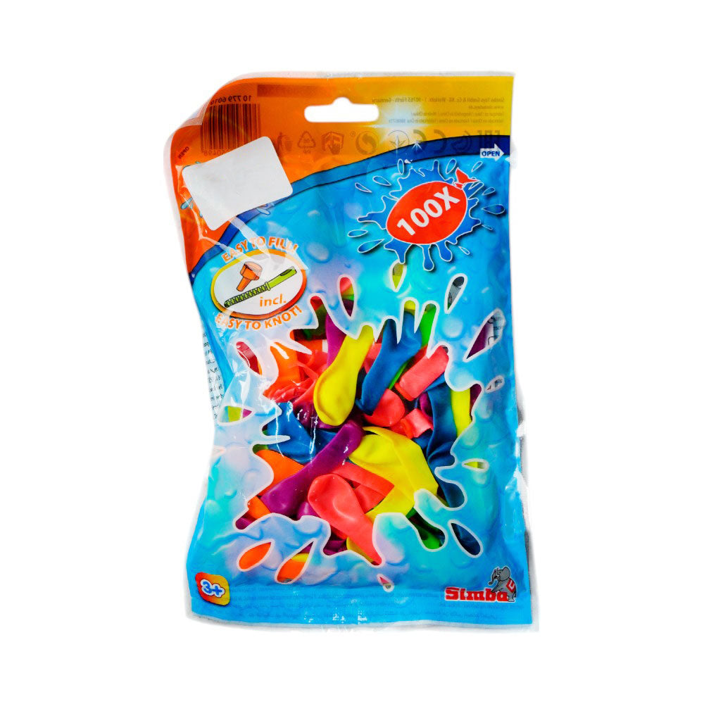 107796010 SIMBA WATER FUN BALLONS 100X PACK Default Title - MamasJan Toys