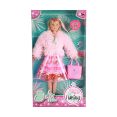 105733559 SIMBA STEFFI LOVE DOLL FLAMINGO GLITTER HAIR Default Title - MamasJan Toys