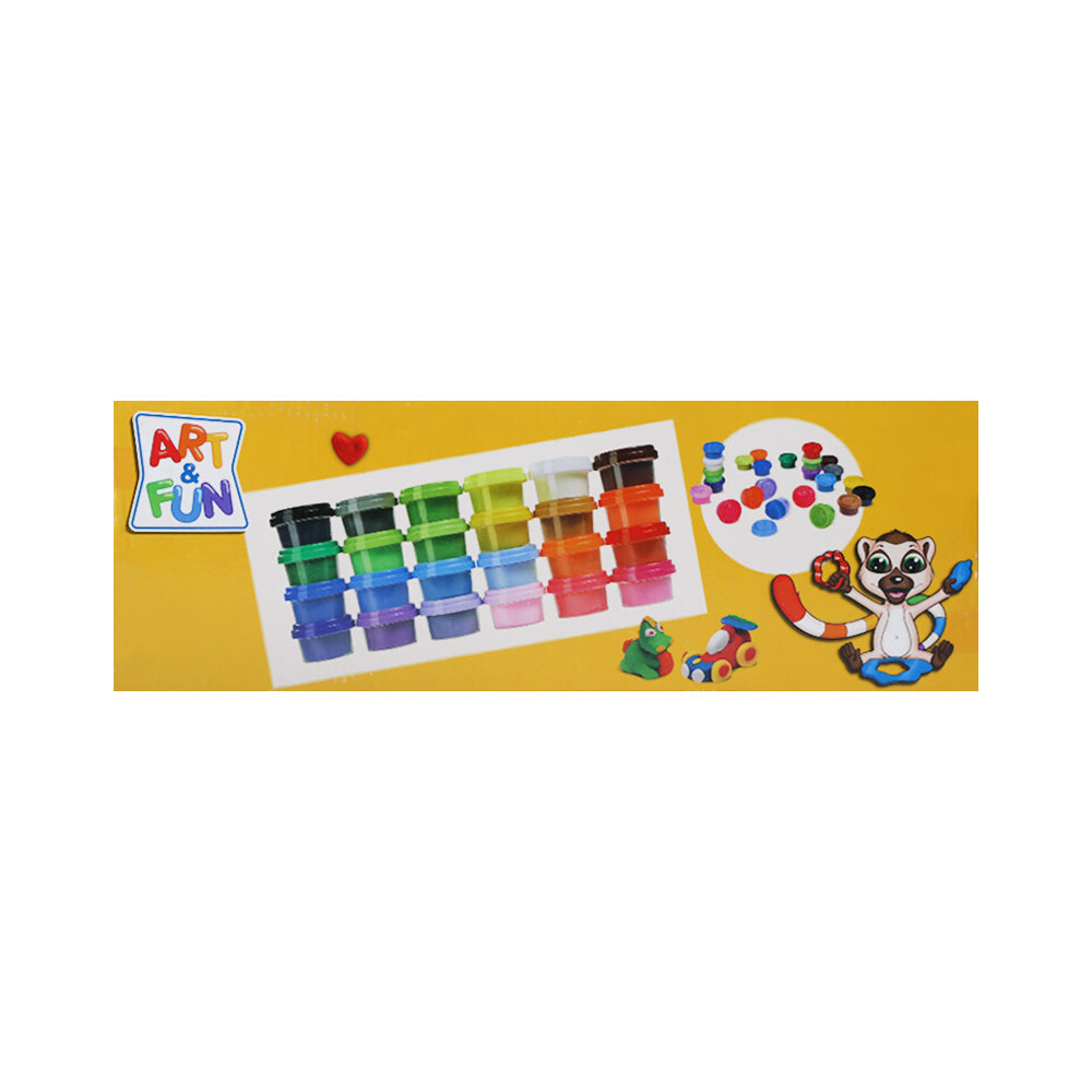 106324528 SIMBA ART & FUN PLAY DOUGH 24 COLOR 1680G Default Title - MamasJan Toys