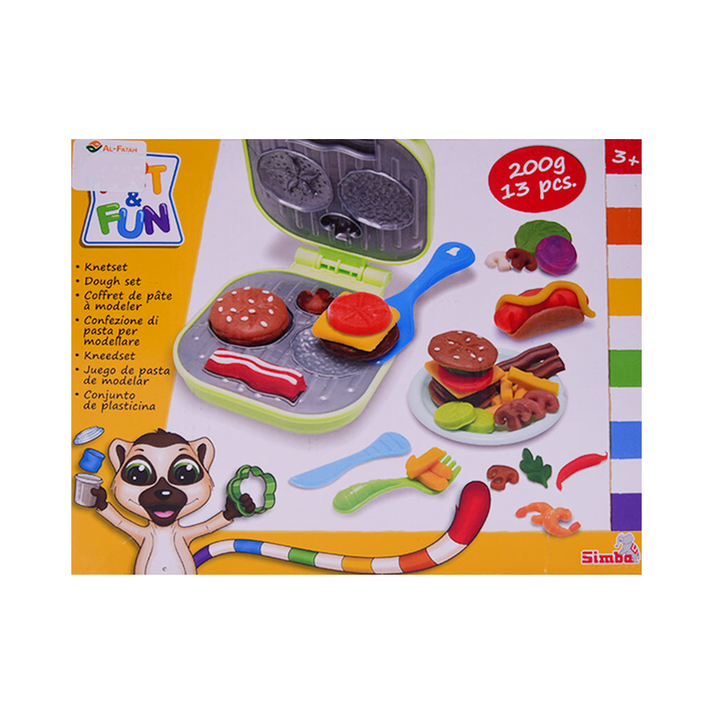 106324529 SIMBA ART & FUN PLAY DOUGH 13PC 200G Default Title - MamasJan Toys