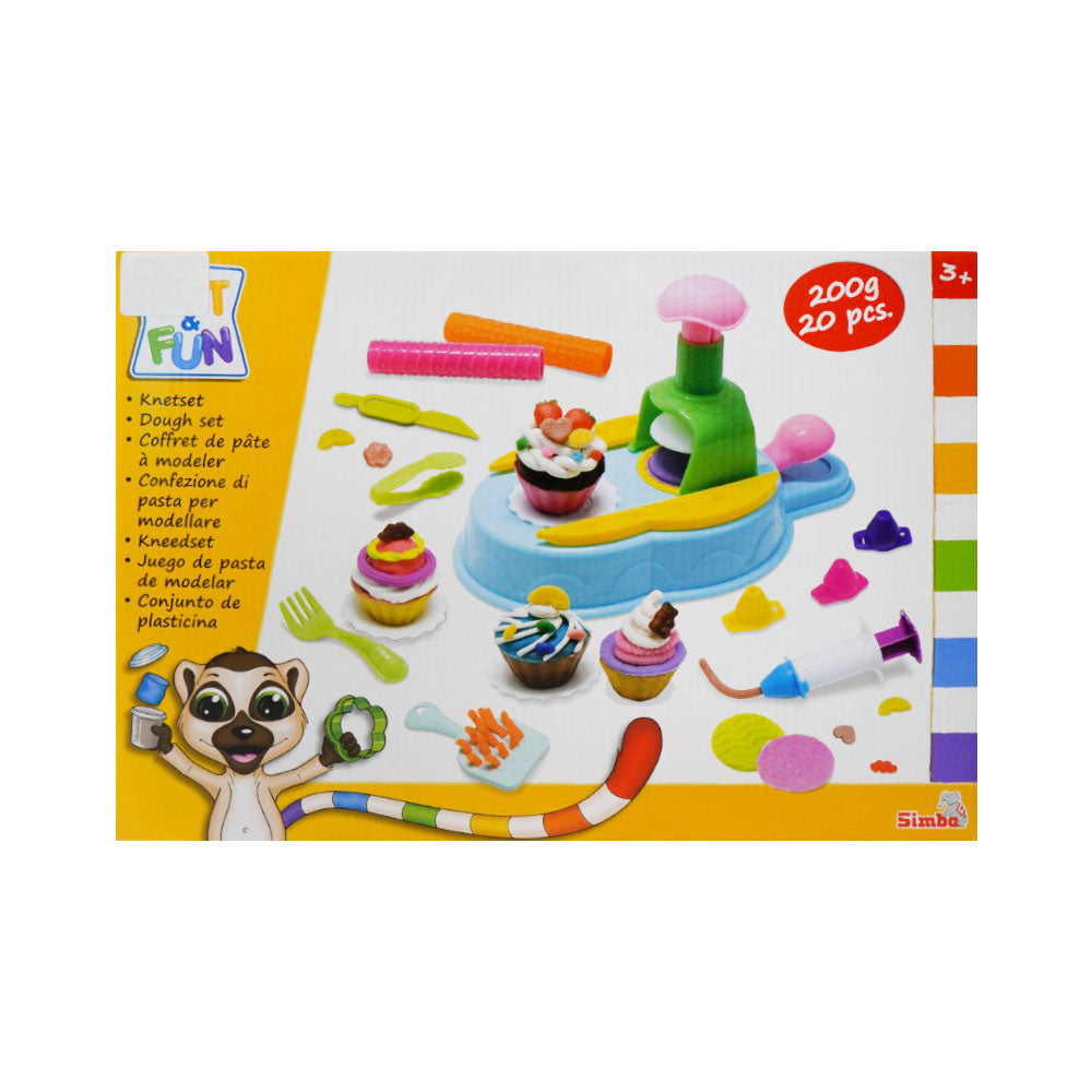 106324620 SIMBA ART & FUN PLAY DOUGH 20PC 200G Default Title - MamasJan Toys