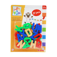 104591456 SIMBA ART & FUN MAGNETIC LETTERS 31PC Default Title - MamasJan Toys