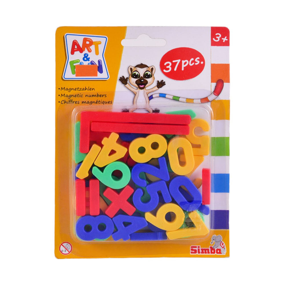 104591457 SIMBA ART & FUN MAGNETIC NUMBERS Default Title - MamasJan Toys