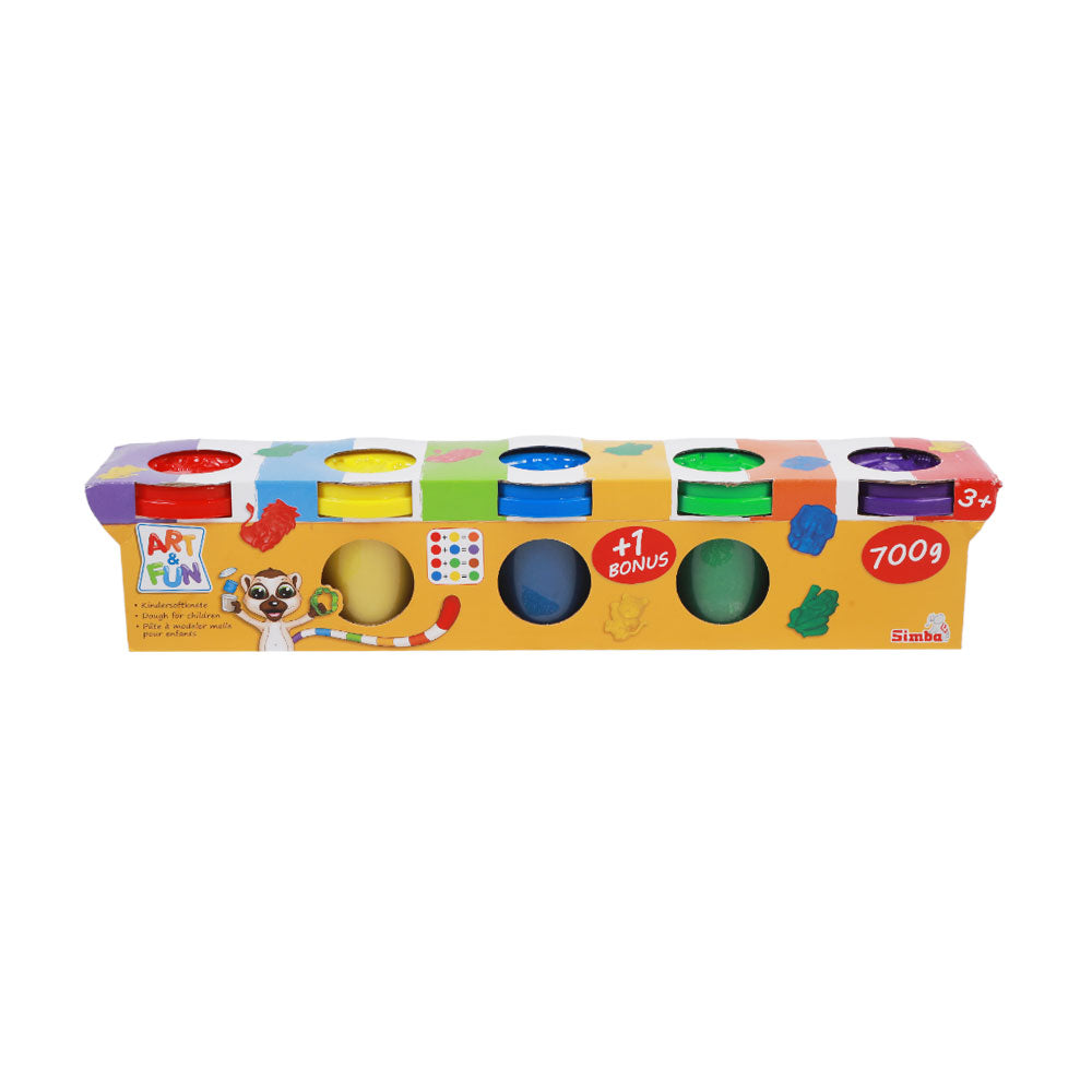 22264 SIMBA PLAY DOUGH SET 5PC (3+ YEAR) D Default Title - MamasJan Toys
