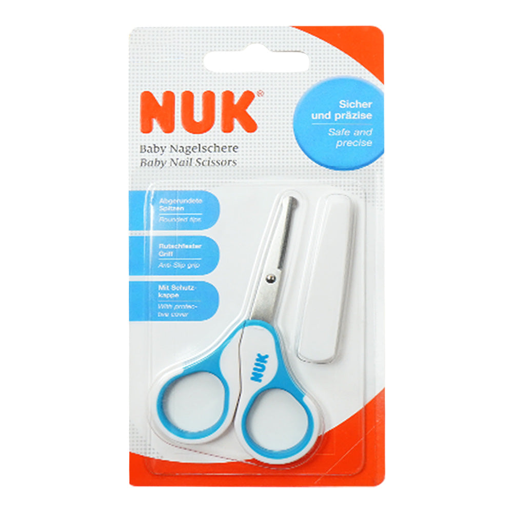 NUK BABY NAIL SCISSORS 10256257 BASIC Default Title - MamasJan Grocery Nonfood