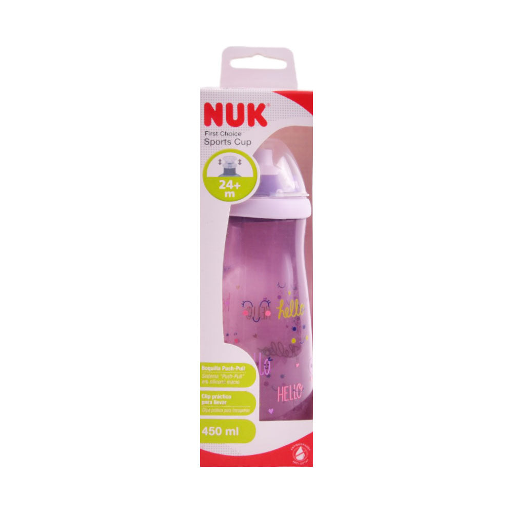 NUK SPORTS BOTTLE 450 ML BASIC Default Title - MamasJan Grocery Nonfood