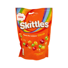 SKITTLES CANDY CITRUS MIX FRUIT POUCH 136 GM Default Title - MamasJan Grocery Food