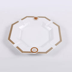 Ashtray Versace 24Cm Gorgona 27243 Default Title - MamasJan Décor