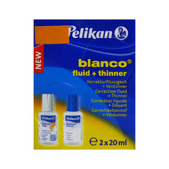 335877 PELIKAN BLANCO FLUID+THINNER 2X20ML Default Title - MamasJan Toys