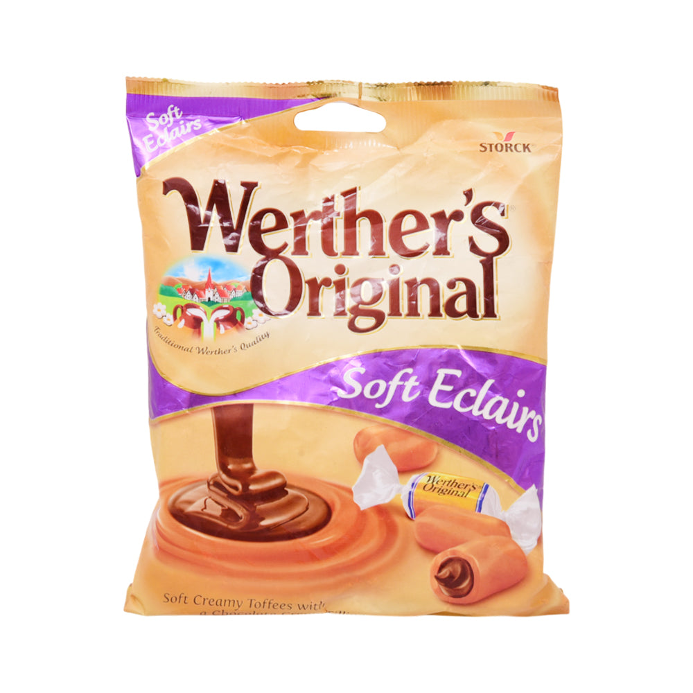 WERTHERS ORIGINAL ECLAIRS TOFFEE 125 GM BASIC Default Title - MamasJan GroceryFoods