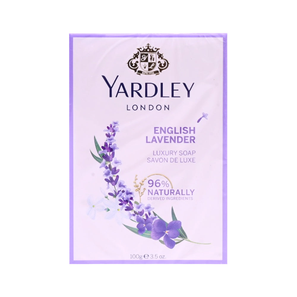 YARDLEY SOAP ENGLISH LAVENDER 100 GM Default Title - MamasJan Grocery Nonfood