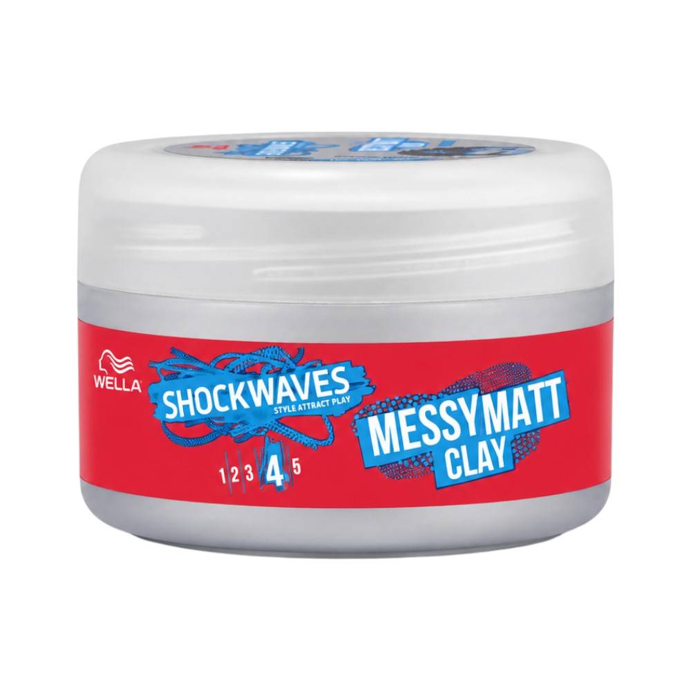 WELLA SHOCKWAVES MASSY MATT CLAY 75 ML Default Title - MamasJan haircare