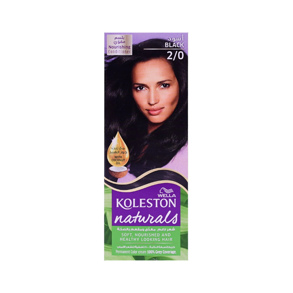 WELLA HAIR COLOR KOLESTON NATURALS 2/0 BLACKBERRY 110 ML Default Title - MamasJan haircare