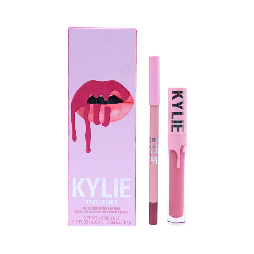 KYLIE LIPSTICK+LINER SET POSIE K Default Title - MamasJan Makeup