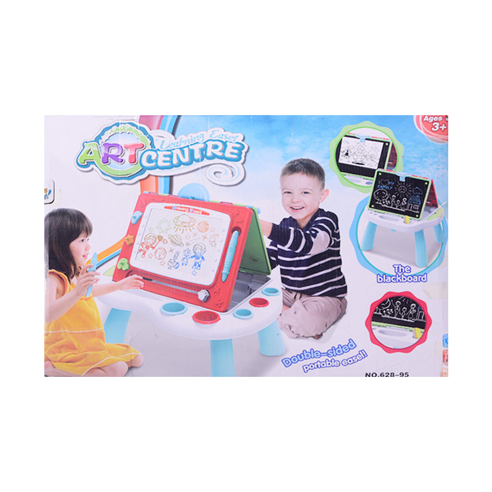 628-95 ART CENTER LEARNING EASEL (3+ YEAR) Default Title - MamasJan Toys