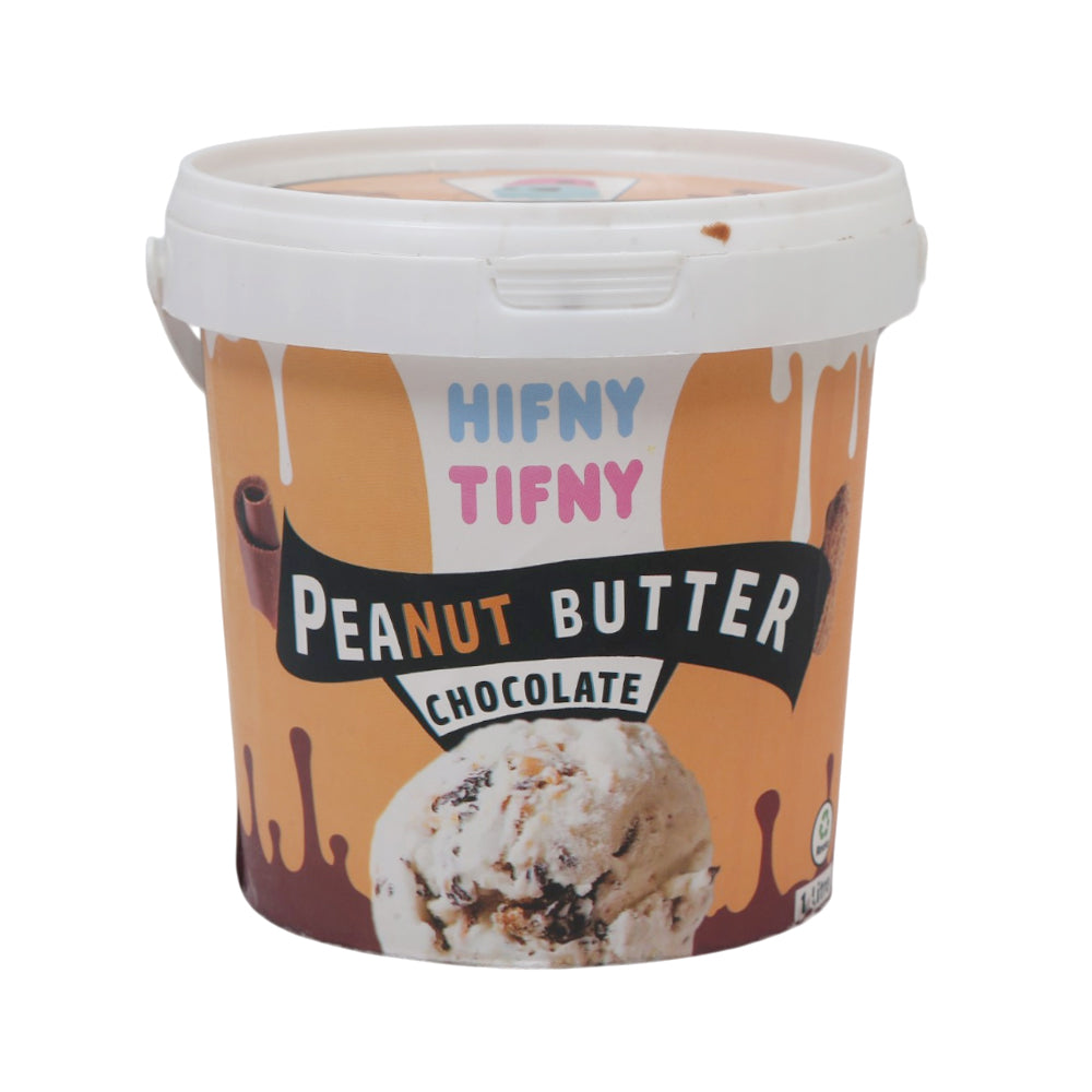 HIFNY TIFNY PEANUT BUTTER CHOCOLATE ICE CREAM 1LTR Default Title - MamasJan Grocery Food