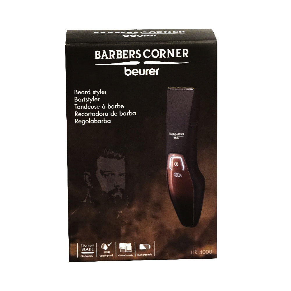 BEURER BEARD TRIMMER SPLASH PROOF QUICK HR4000 Default Title - MamasJan s