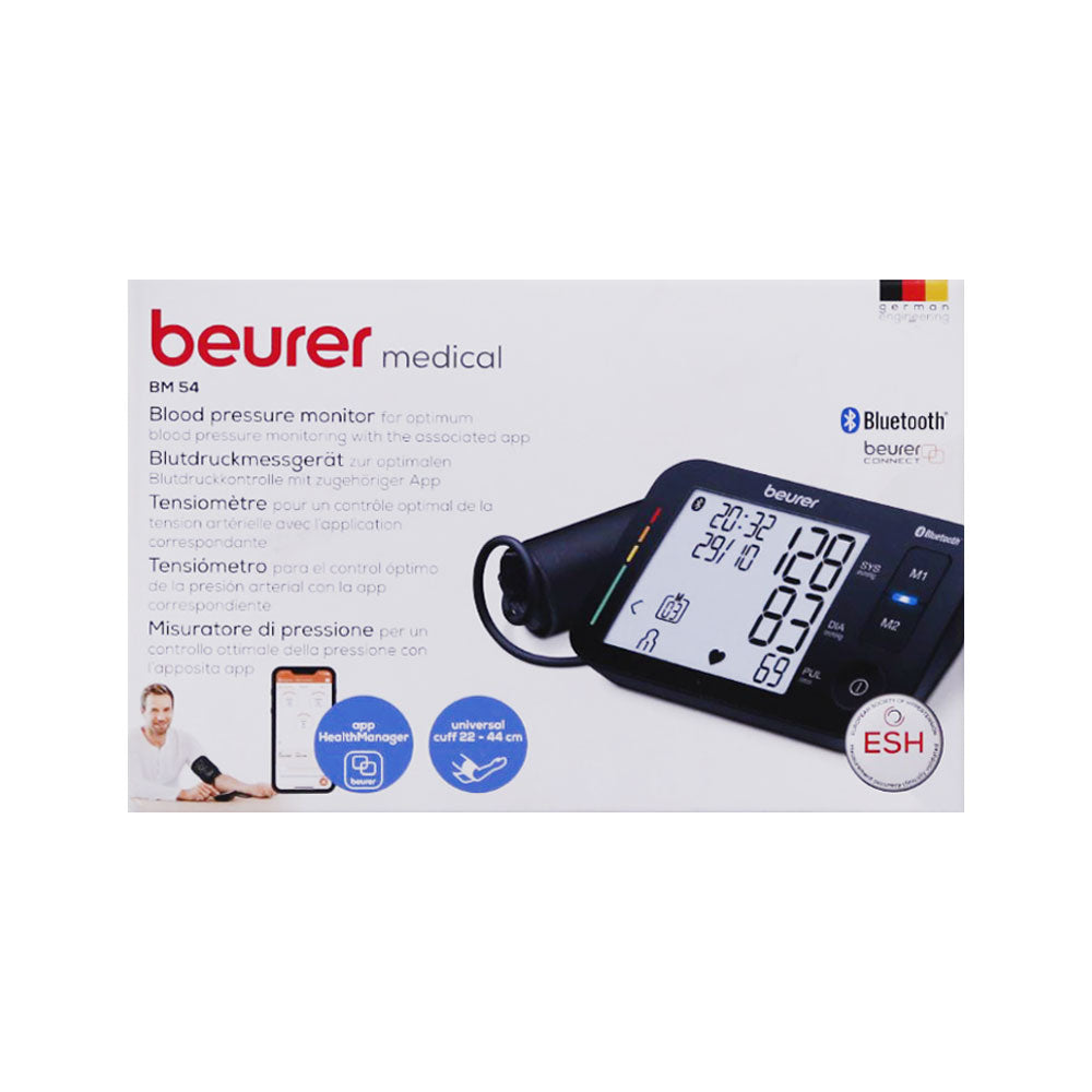 BEURER BLOOD PRESSURE MONITOR BLUETOOTH BM54 Default Title - MamasJan Electronics