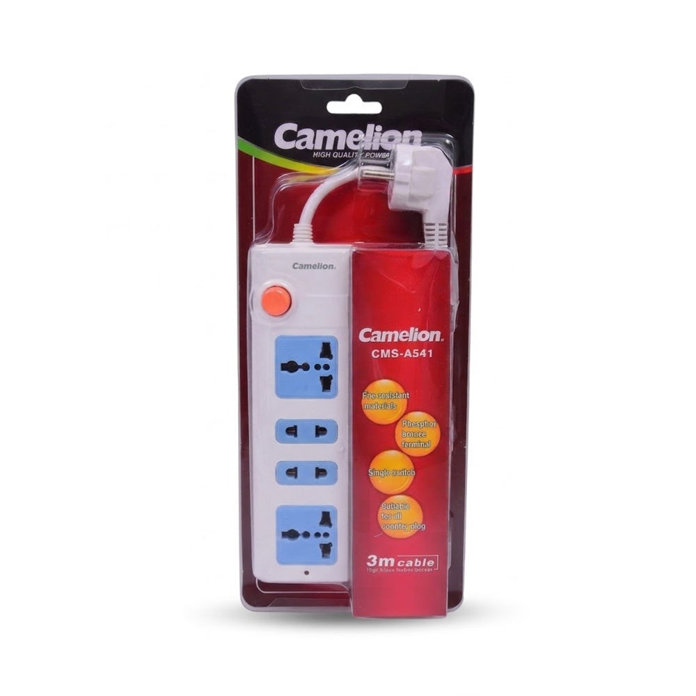 CAMELION POWER SOCKET CMS-A541 3 M CABLE PC Default Title - MamasJan Grocery Nonfood