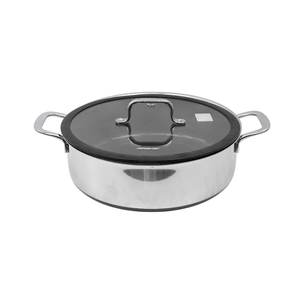 WOK ARSHIA 30CM SS622/3701 Default Title - MamasJan Crockery