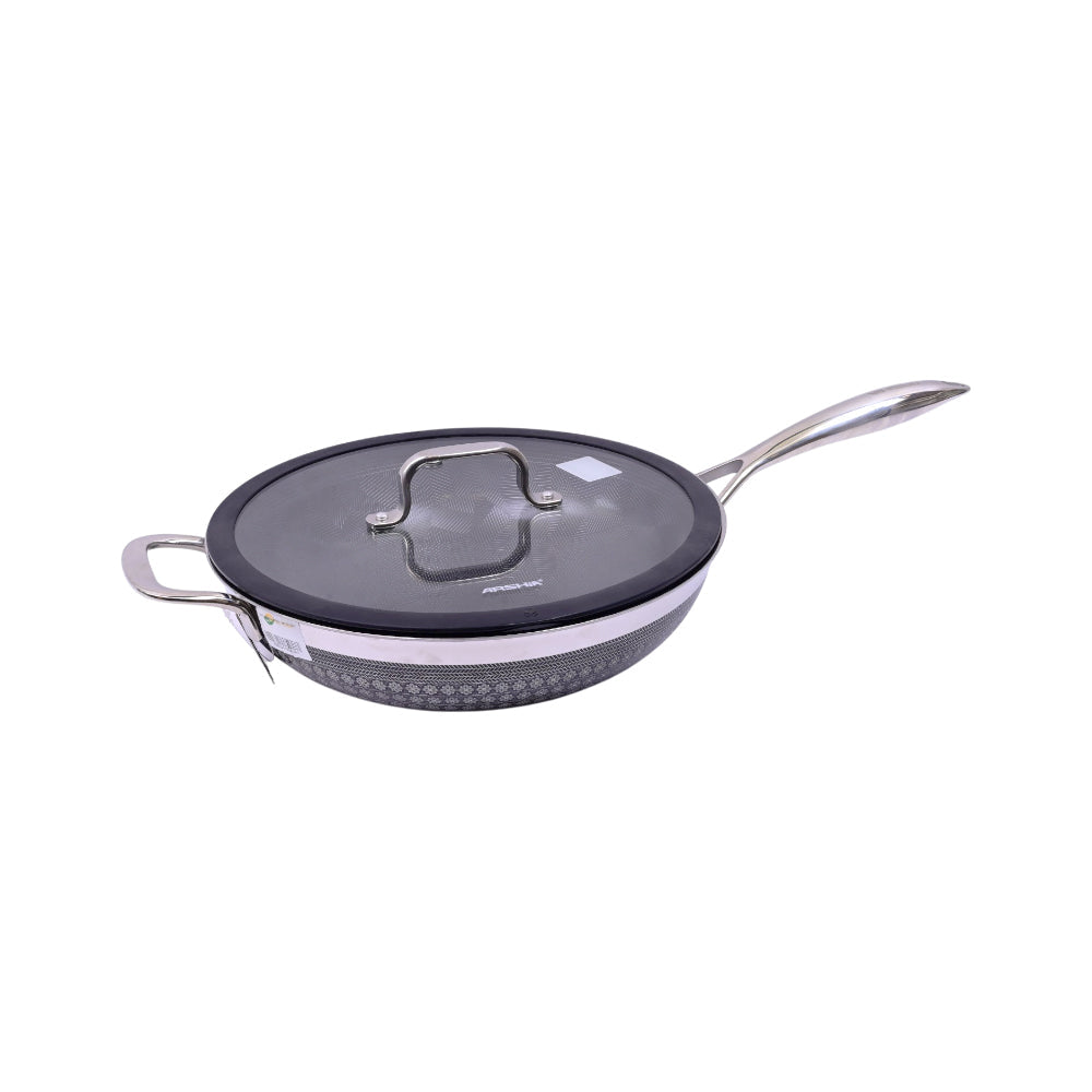 WOK ARSHIA 30CM SS622/3707 Default Title - MamasJan Crockery